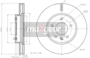 Bremsscheibe MAXGEAR 19-2369