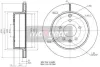 Bremsscheibe Hinterachse MAXGEAR 19-2370 Bild Bremsscheibe Hinterachse MAXGEAR 19-2370