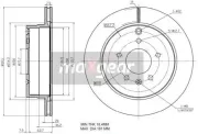 Bremsscheibe MAXGEAR 19-2370