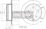 Bremsscheibe MAXGEAR 19-2389