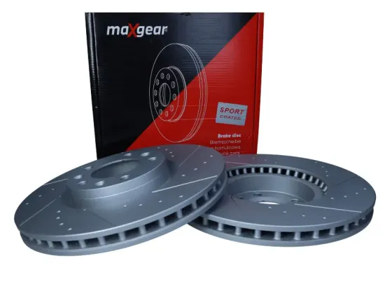 Bremsscheibe Vorderachse MAXGEAR 19-2749SPORT Bild Bremsscheibe Vorderachse MAXGEAR 19-2749SPORT