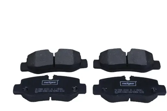 Bremsbelagsatz, Scheibenbremse Hinterachse MAXGEAR 19-3388 Bild Bremsbelagsatz, Scheibenbremse Hinterachse MAXGEAR 19-3388