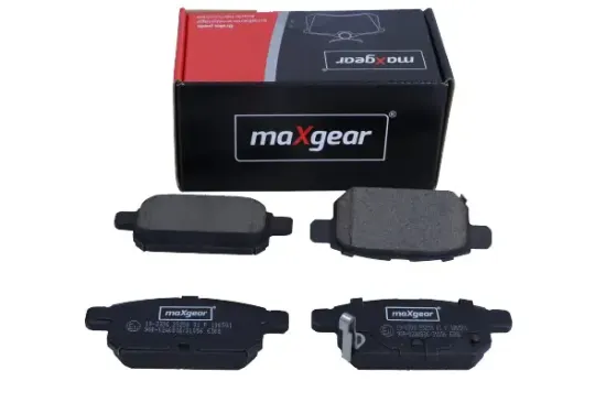 Bremsbelagsatz, Scheibenbremse Hinterachse MAXGEAR 19-3396 Bild Bremsbelagsatz, Scheibenbremse Hinterachse MAXGEAR 19-3396