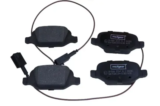 Bremsbelagsatz, Scheibenbremse Hinterachse MAXGEAR 19-3660 Bild Bremsbelagsatz, Scheibenbremse Hinterachse MAXGEAR 19-3660
