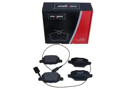Bremsbelagsatz, Scheibenbremse Hinterachse MAXGEAR 19-3660 Bild Bremsbelagsatz, Scheibenbremse Hinterachse MAXGEAR 19-3660