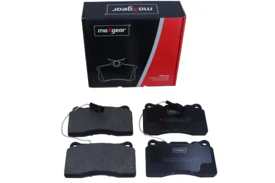 Bremsbelagsatz, Scheibenbremse Vorderachse MAXGEAR 19-3666 Bild Bremsbelagsatz, Scheibenbremse Vorderachse MAXGEAR 19-3666