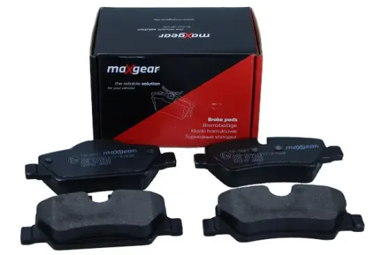 Bremsbelagsatz, Scheibenbremse Hinterachse MAXGEAR 19-3887 Bild Bremsbelagsatz, Scheibenbremse Hinterachse MAXGEAR 19-3887