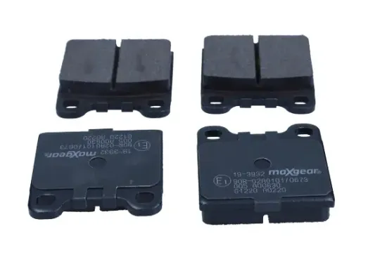 Bremsbelagsatz, Scheibenbremse Hinterachse MAXGEAR 19-3932 Bild Bremsbelagsatz, Scheibenbremse Hinterachse MAXGEAR 19-3932