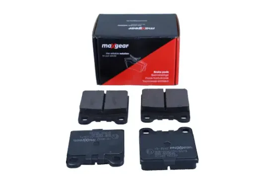 Bremsbelagsatz, Scheibenbremse Hinterachse MAXGEAR 19-3932 Bild Bremsbelagsatz, Scheibenbremse Hinterachse MAXGEAR 19-3932