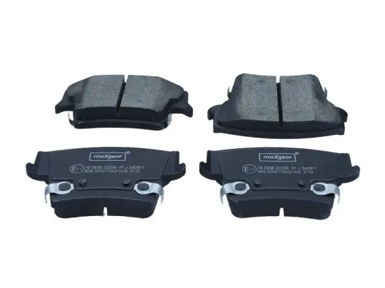 Bremsbelagsatz, Scheibenbremse Hinterachse MAXGEAR 19-3938 Bild Bremsbelagsatz, Scheibenbremse Hinterachse MAXGEAR 19-3938