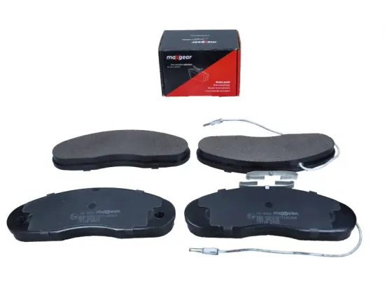 Bremsbelagsatz, Scheibenbremse Vorderachse MAXGEAR 19-3950 Bild Bremsbelagsatz, Scheibenbremse Vorderachse MAXGEAR 19-3950