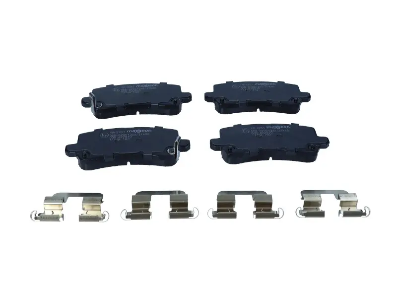 Bremsbelagsatz, Scheibenbremse Hinterachse MAXGEAR 19-3951
