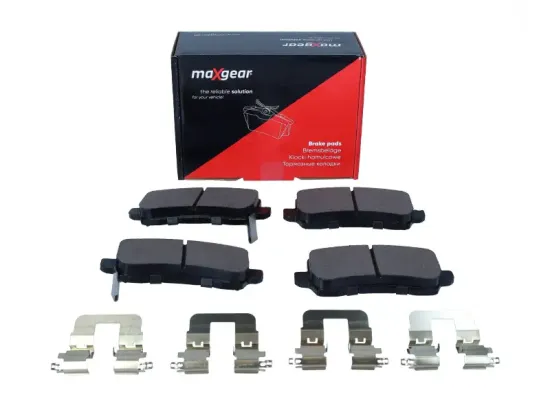 Bremsbelagsatz, Scheibenbremse Hinterachse MAXGEAR 19-3951 Bild Bremsbelagsatz, Scheibenbremse Hinterachse MAXGEAR 19-3951