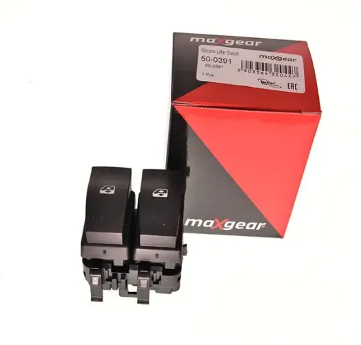 Schalter, Fensterheber vorne links MAXGEAR 50-0391 Bild Schalter, Fensterheber vorne links MAXGEAR 50-0391