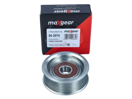 Umlenk-/Führungsrolle, Keilrippenriemen MAXGEAR 54-2074 Bild Umlenk-/Führungsrolle, Keilrippenriemen MAXGEAR 54-2074