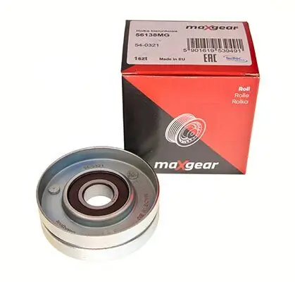 Umlenk-/Führungsrolle, Keilrippenriemen MAXGEAR 54-0321 Bild Umlenk-/Führungsrolle, Keilrippenriemen MAXGEAR 54-0321