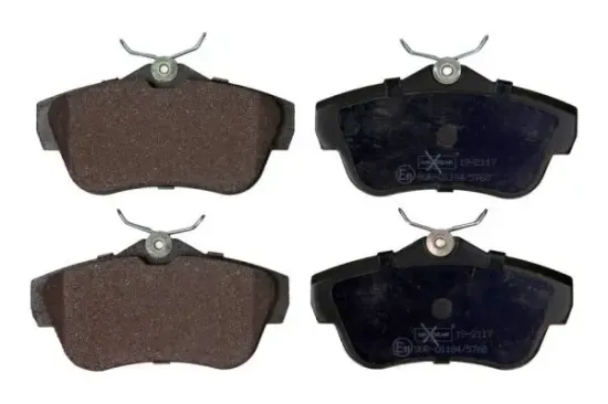 Bremsbelagsatz, Scheibenbremse Hinterachse MAXGEAR 19-2117 Bild Bremsbelagsatz, Scheibenbremse Hinterachse MAXGEAR 19-2117