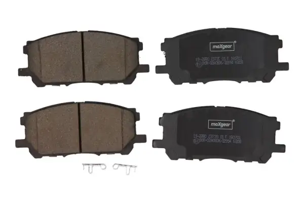 Bremsbelagsatz, Scheibenbremse Vorderachse MAXGEAR 19-2880