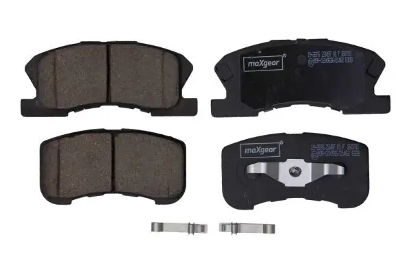 Bremsbelagsatz, Scheibenbremse Vorderachse MAXGEAR 19-2876