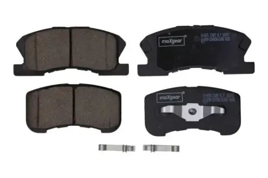 Bremsbelagsatz, Scheibenbremse Vorderachse MAXGEAR 19-2876 Bild Bremsbelagsatz, Scheibenbremse Vorderachse MAXGEAR 19-2876