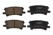 Bremsbelagsatz, Scheibenbremse Hinterachse MAXGEAR 19-2884