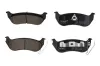 Bremsbelagsatz, Scheibenbremse Hinterachse MAXGEAR 19-2897