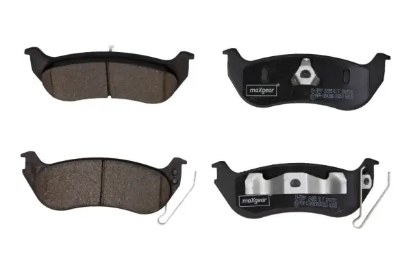 Bremsbelagsatz, Scheibenbremse Hinterachse MAXGEAR 19-2897