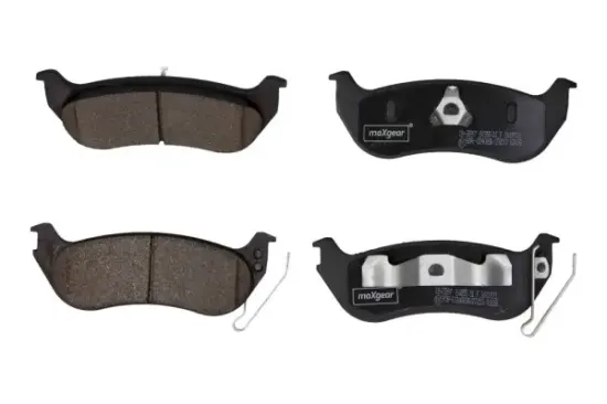 Bremsbelagsatz, Scheibenbremse Hinterachse MAXGEAR 19-2897 Bild Bremsbelagsatz, Scheibenbremse Hinterachse MAXGEAR 19-2897