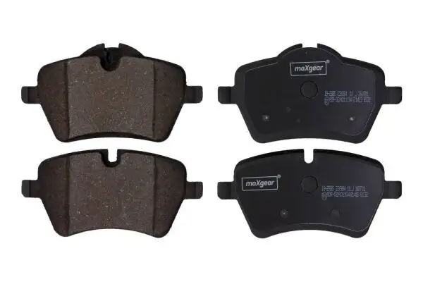 Bremsbelagsatz, Scheibenbremse Vorderachse MAXGEAR 19-2885