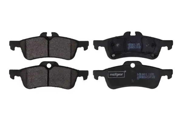 Bremsbelagsatz, Scheibenbremse Hinterachse MAXGEAR 19-2886