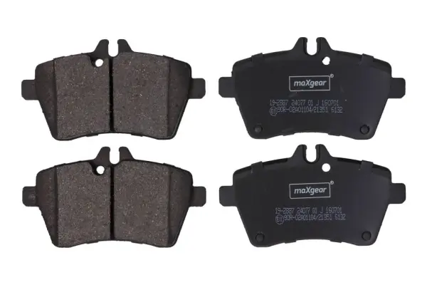Bremsbelagsatz, Scheibenbremse Vorderachse MAXGEAR 19-2887