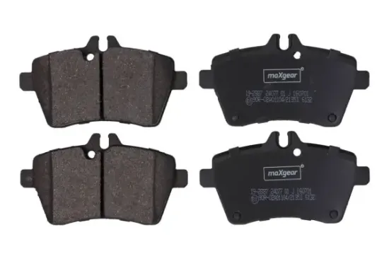 Bremsbelagsatz, Scheibenbremse Vorderachse MAXGEAR 19-2887 Bild Bremsbelagsatz, Scheibenbremse Vorderachse MAXGEAR 19-2887