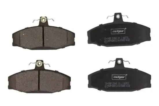 Bremsbelagsatz, Scheibenbremse Vorderachse MAXGEAR 19-0490 Bild Bremsbelagsatz, Scheibenbremse Vorderachse MAXGEAR 19-0490