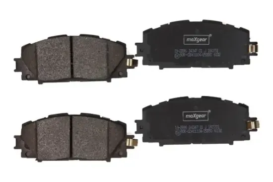 Bremsbelagsatz, Scheibenbremse Vorderachse MAXGEAR 19-2896 Bild Bremsbelagsatz, Scheibenbremse Vorderachse MAXGEAR 19-2896