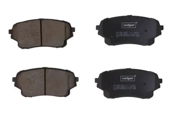 Bremsbelagsatz, Scheibenbremse Vorderachse MAXGEAR 19-1445 Bild Bremsbelagsatz, Scheibenbremse Vorderachse MAXGEAR 19-1445