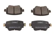 Bremsbelagsatz, Scheibenbremse Hinterachse MAXGEAR 19-3058