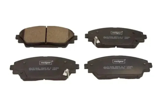Bremsbelagsatz, Scheibenbremse Vorderachse MAXGEAR 19-3048 Bild Bremsbelagsatz, Scheibenbremse Vorderachse MAXGEAR 19-3048