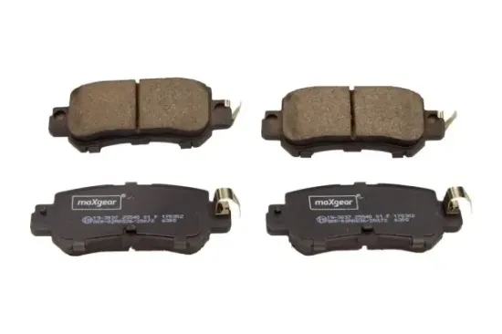 Bremsbelagsatz, Scheibenbremse Hinterachse MAXGEAR 19-3037 Bild Bremsbelagsatz, Scheibenbremse Hinterachse MAXGEAR 19-3037
