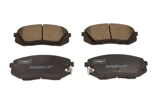 Bremsbelagsatz, Scheibenbremse Vorderachse MAXGEAR 19-3023 Bild Bremsbelagsatz, Scheibenbremse Vorderachse MAXGEAR 19-3023