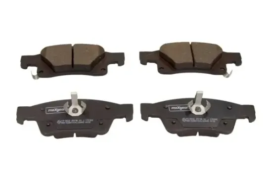 Bremsbelagsatz, Scheibenbremse Hinterachse MAXGEAR 19-3022 Bild Bremsbelagsatz, Scheibenbremse Hinterachse MAXGEAR 19-3022