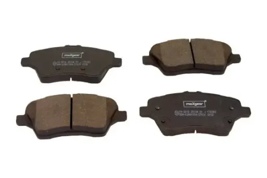 Bremsbelagsatz, Scheibenbremse Vorderachse MAXGEAR 19-3018 Bild Bremsbelagsatz, Scheibenbremse Vorderachse MAXGEAR 19-3018