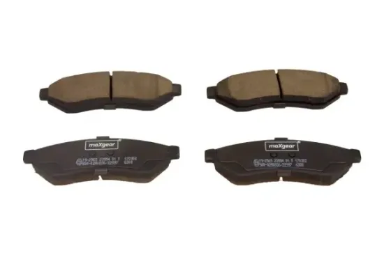 Bremsbelagsatz, Scheibenbremse Hinterachse MAXGEAR 19-2969 Bild Bremsbelagsatz, Scheibenbremse Hinterachse MAXGEAR 19-2969