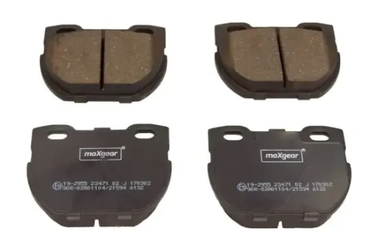 Bremsbelagsatz, Scheibenbremse Hinterachse MAXGEAR 19-2955 Bild Bremsbelagsatz, Scheibenbremse Hinterachse MAXGEAR 19-2955