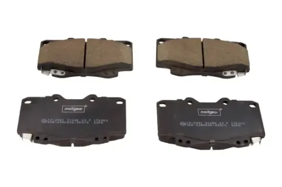 Bremsbelagsatz, Scheibenbremse Vorderachse MAXGEAR 19-2941 Bild Bremsbelagsatz, Scheibenbremse Vorderachse MAXGEAR 19-2941