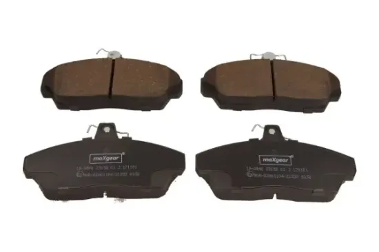 Bremsbelagsatz, Scheibenbremse Vorderachse MAXGEAR 19-2940 Bild Bremsbelagsatz, Scheibenbremse Vorderachse MAXGEAR 19-2940
