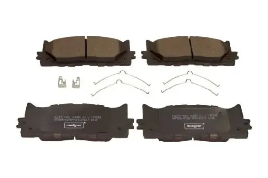Bremsbelagsatz, Scheibenbremse Vorderachse MAXGEAR 19-1461 Bild Bremsbelagsatz, Scheibenbremse Vorderachse MAXGEAR 19-1461