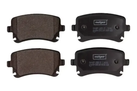 Bremsbelagsatz, Scheibenbremse Hinterachse MAXGEAR 19-0497 Bild Bremsbelagsatz, Scheibenbremse Hinterachse MAXGEAR 19-0497