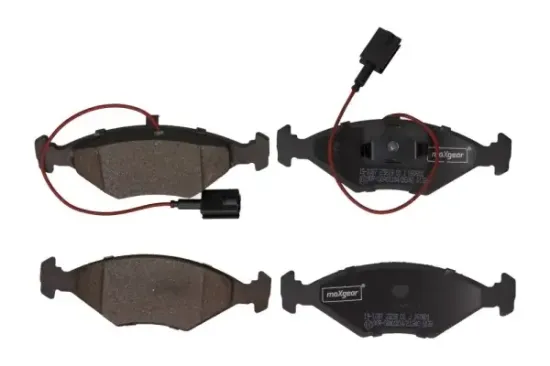 Bremsbelagsatz, Scheibenbremse Vorderachse MAXGEAR 19-1087 Bild Bremsbelagsatz, Scheibenbremse Vorderachse MAXGEAR 19-1087