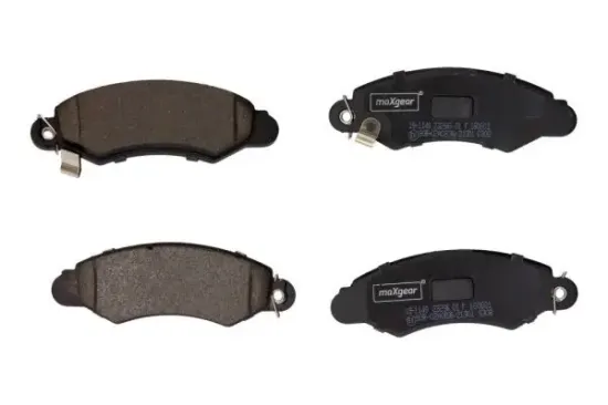 Bremsbelagsatz, Scheibenbremse Vorderachse MAXGEAR 19-1149 Bild Bremsbelagsatz, Scheibenbremse Vorderachse MAXGEAR 19-1149