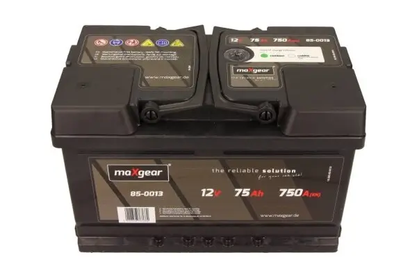 Starterbatterie 12 V 75 Ah MAXGEAR 85-0013